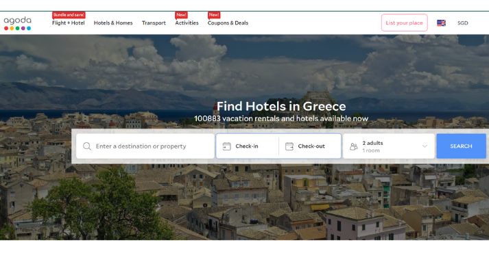 online booking agoda