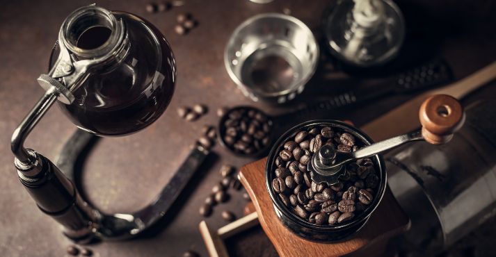 Japanese Siphon Coffee Brewing