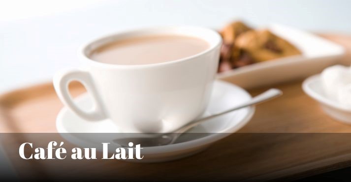 Café au lait coffee
