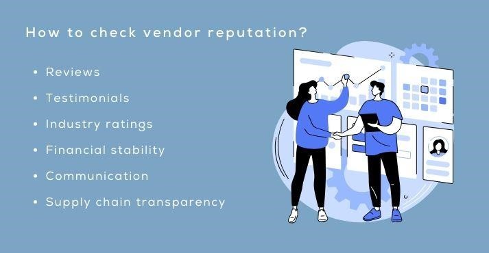 Check Vendor Reputation