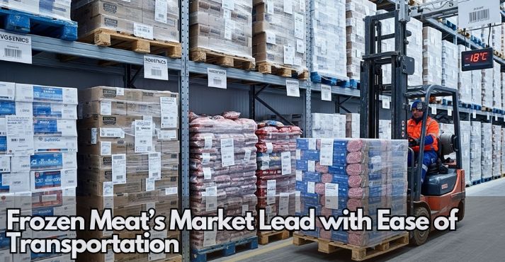 Frozen Meat’s Market Lead with Ease of Transportation