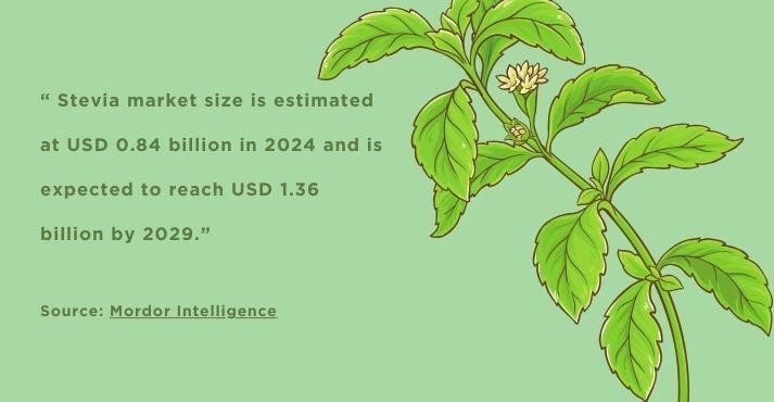 current state of stevia market