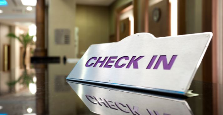 hotel check in