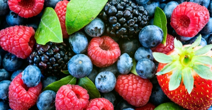 mixed berries