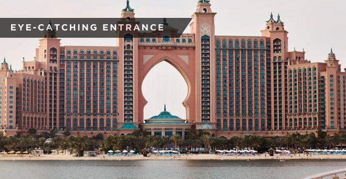 Eye Catching Entrance of a hotel