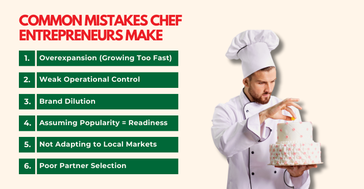 Common Mistakes Chef Entrepreneurs Make